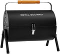 Royal Gourmet CC1015W Portable Charcoal Grill, Wooden Handle, for Camping
