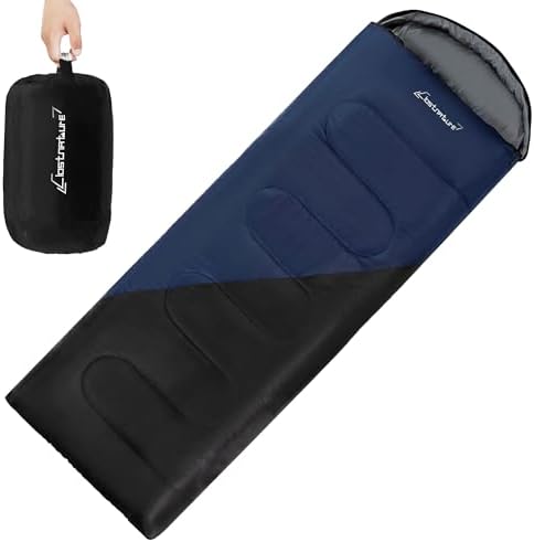 Clostnature Lightweight Camping Sleeping Bag for Adults and Kids(3/4.2LB)