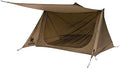 OneTigris Backwoods Bungalow Bushcraft Shelter 2.0, Ultralight Backpacking Tent with with Porch for Camping Hiking Backpacking Motorcycle Kayak Bushcrafters