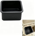 Cooler Basket, Deep Utility Organizer Tray, Black, 1 Pack