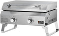 ONLYFIRE GRILLS Tabletop Gas Griddle 2 Burners, Propane Gas Stove, GS318