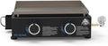 Pit Boss 2-Burner Propane Gas Portable Tabletop Griddle Grill with Soft Cover, 265-Sq. In. (18.5' L x 14.33' W) Cooking Space, 18,000 BTU, for Tailgating, Camping, and Traveling, Black