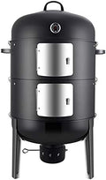 Realcook Charcoal BBQ Smoker Grill - 20 Inch Vertical Smoker