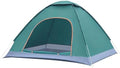 2‑Person Pop‑Up Camping Tent Instant Setup Dark Green for Outdoor Activity