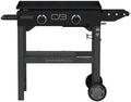 Charbroil 28" Performance Series 2-Burner Propane Gas Griddle with Cart, Black - 463459924