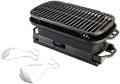 Lodge Sportsman's Pro Cast Iron Grill, 9 x 16.75 Inches