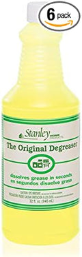 STANLEY HOME PRODUCTS Original Degreaser - Removes Stubborn Grease & Grime - Powerful Multipurpose Cleaning Solution for Home & Commercial Use (6 Pack)