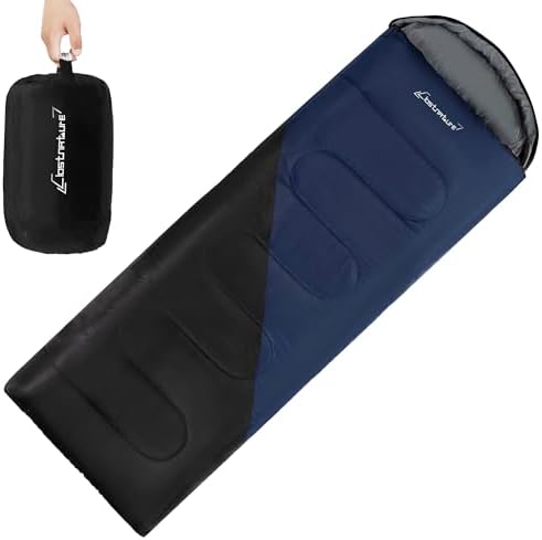 Clostnature Lightweight Camping Sleeping Bag for Adults and Kids(3/4.2Lb)