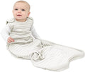 Woolino Ultimate Baby Sleep Sack – 4 Season Merino Wool Sleeping Bag, Organic Cotton Outer, Temp Regulating Blanket, Adjustable Sleep Sack Universal Size 2–24 Months - Birch Gray