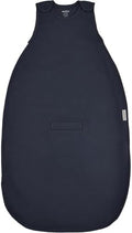 Woolino 4 Season Ultimate Baby Sleep Sack – Merino Wool Baby Sleeping Bag, Organic Cotton Outer, Temperature Regulating Wearable Blanket, All Season, 2 Months–2 Years - Indigo