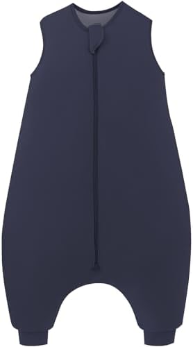 PurComfy Bamboo Viscose Toddler Sleep Sack with Feet, 12-18-24-2t-4t-5t