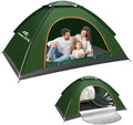 Camping Tent 2/3 Person，Portable Double Layer Outdoor Dome Tent, Waterproof Windproof Easy Setup - Suitable for Adventure, Weekend Hiking Trips