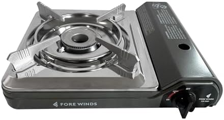 Iwatani Cassette Feu Butane gas Camp Stove, one, Gray