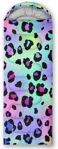Axolotl Unicorn Sleeping Bag for Kids Boys Girls–Lightweight Warm Cold Weather Sleeping Bags,Waterproof Portable Sleeping Bag with Compression Sack for Camping Backpacking Outdoor Indoor