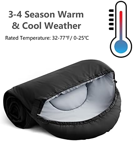 Sleeping Bags for Adults,Kids & Girls,Waterproof,Camping,Hiking