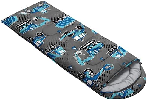 Axolotl Unicorn Sleeping Bag for Kids Boys Girls–Lightweight Warm Cold Weather Sleeping Bags,Waterproof Portable Sleeping Bag with Compression Sack for Camping Backpacking Outdoor Indoor