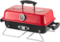 Charcoal Grill for Outdoor BBQ Smoker Tabletop Portable BBQ Grill,RED