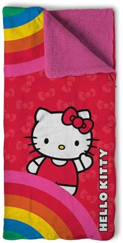 Silk Touch Sherpa Slumber Bag for Boys and Girls, Sleeping Bag with Zipper, Sleepover Set, 27 x 56 inches