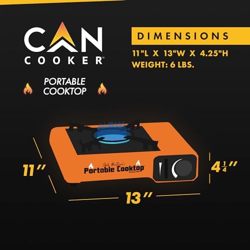 CanCooker Portable Butane Burner Stove | 2 Pack