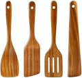 Acacia Wooden Spatula Set Non Toxic Kitchen Utensil Set Slotted Turner