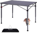 KingCamp 265 Lbs Folding Camping Table, 3-Height Heavy Duty Outdoor Table