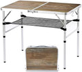 YUFIFAIRY Aluminum Camp Table, 36''L x24''W Folding Table Portable