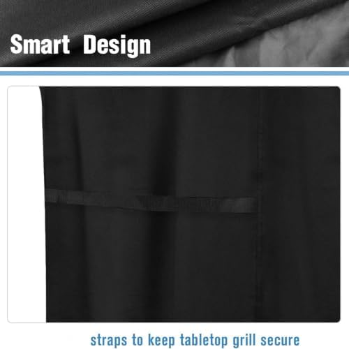Mini Tabletop Gas Grill Cover for Weber Jumbo Joe Charcoal Grill 18‑Inch