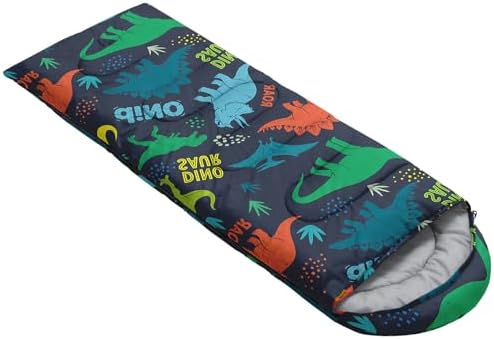 Axolotl Unicorn Sleeping Bag for Kids Boys Girls–Lightweight Warm Cold Weather Sleeping Bags,Waterproof Portable Sleeping Bag with Compression Sack for Camping Backpacking Outdoor Indoor
