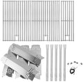 Replacement Parts Kit for Nexgrill Evolution Infrared Plus 5-Burner 720-0882A 720-0882AE 730-0882 730-0882AE, Heat Shield and Burner Kit for Nexgrill Replacement Parts 5 Burner