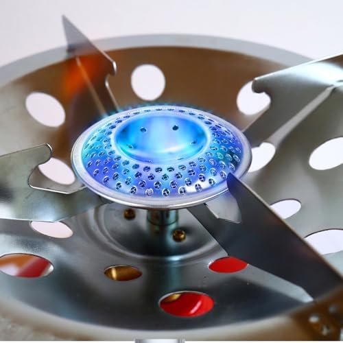 Camping Gas Stove Burner Portable Stove Outdoor Propane for Backpacking Hiking Barbecue