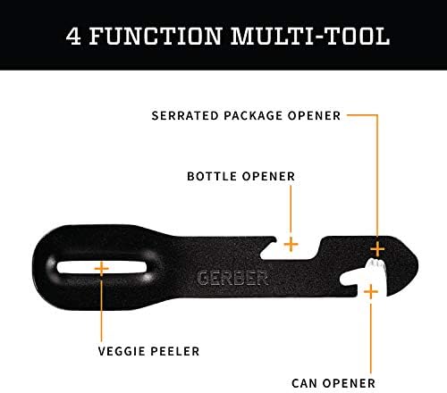 Gerber ComplEAT Camping Cutlery Utensils Set, Spoon, Fork, Burnt Bronze