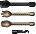Gerber ComplEAT Camping Cutlery Utensils Set, Spoon, Fork, Burnt Bronze