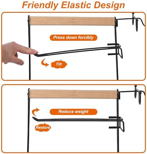 VIKEYHOME Grill Caddy, Picnic BBQ Organizer for Camping