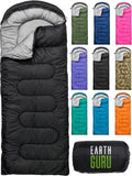 Sleeping Bags for Adults Cold Weather & Warm - Backpacking Camping Sleeping Bag for Kids 10-12, Girls, Boys - Lightweight Compact Camping Essentials Gear Accessories Hiking Sleep Must Haves