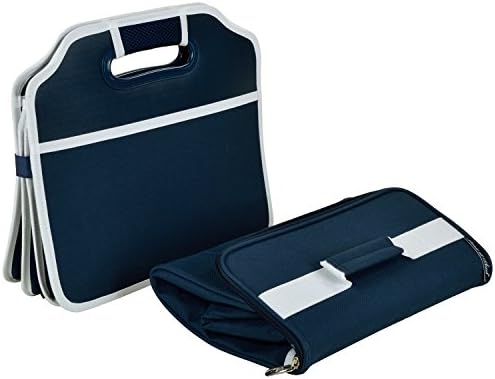 Picnic at Ascot 3 Section Folding Trunk Organizer- with Removable Cooler- Designed & Quality Approved in the USA