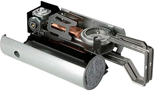 Snow Peak Home and Camp Burner, Camping Stove, Auto Ignition, Silver