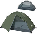 MC TOMOUNT Backpacking Tent 1-2 Person Waterproof Lightweight Camping Tent
