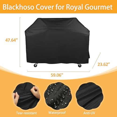 Grill Cover for Royal Gourmet Grill CD2030AN CD2030X SG6002 GA5401T