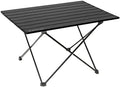 ROCK CLOUD Portable Camping Table Ultralight Aluminum Camp Table Folding Beach Table for Camping Hiking Backpacking Outdoor Picnic, Size L