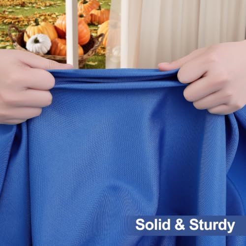 homing Rectangle Table Cloth Cover 4 Foot Blue Elastic Fitted Tablecloth