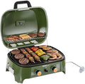 GT2008L Portable 2-Burner Gas Grill Olive Green