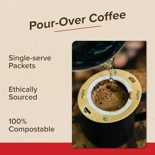 Coulée EcoPour O.G. Colombian Coffee, Medium Roast, Single Serve, 20 Pack