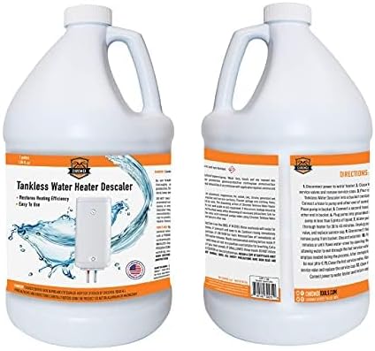 Chromex Tankless Water Heater Descaling Solution | Highly Effective Descale (4 gallon) (4)