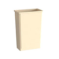 23 Gallon Beige Slim Jim Trash Can