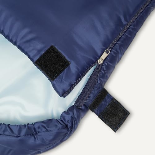 Amazon Basics Sleeping Bags for Adults, Camping Essentials, 3 Season Warm & Cool Weather