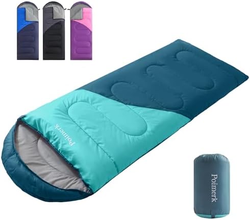 Lightweight Compact Sleeping Bag for Adults & Kids Camping Backpacking Warm