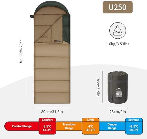 Naturehike Camping Sleeping Bag for Adults