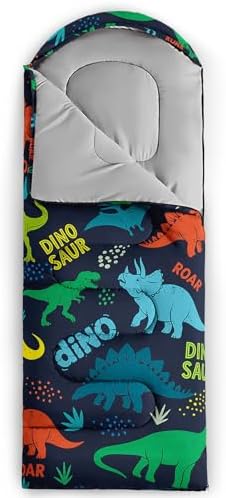 Axolotl Unicorn Sleeping Bag for Kids Boys Girls–Lightweight Warm Cold Weather Sleeping Bags,Waterproof Portable Sleeping Bag with Compression Sack for Camping Backpacking Outdoor Indoor