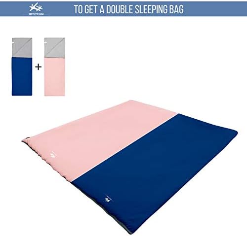 Warm Weather Sleeping Bag, Ultra-Light Compact for Backpacking