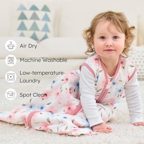 Baby Sleep Sack 12-18 Months 0.5 Tog Soft Sleeping Bag 100% Cotton